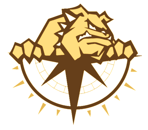  Gold Bulldog logo